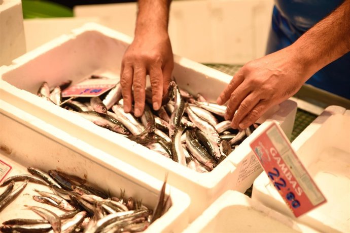Mercado, mercados, pescado, pescadería
