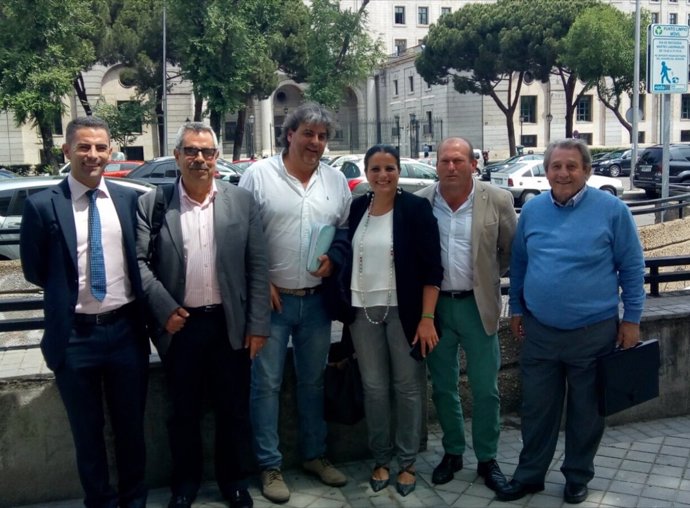 La delegación almonteña en Madrid