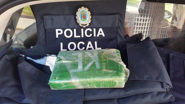 Cocaína aprehendida en Badajoz
