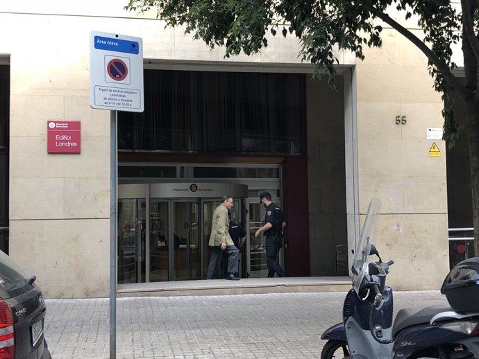 Escorcoll a la Diputació de Barcelona