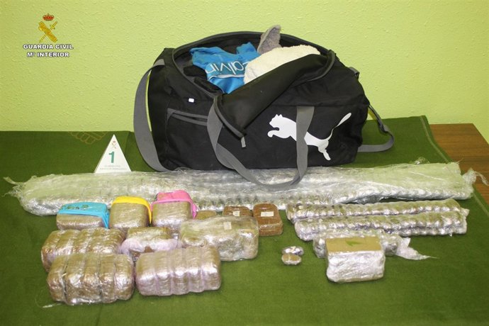 Hachís requisado en Bilbao