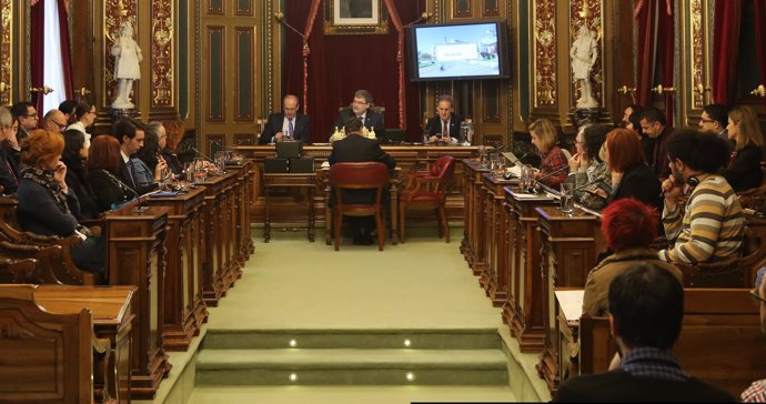 El pleno del Ayuntamiento de Bilbao (Foto Archivo)