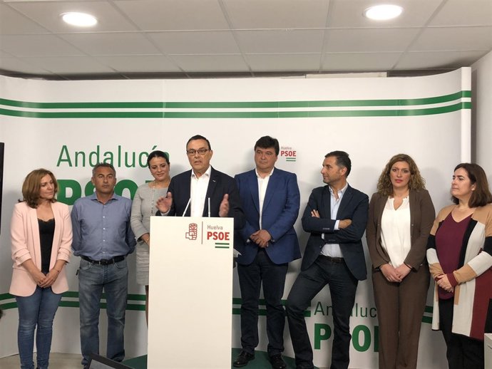 El secretario general del PSOE de Huelva, Ignacio Caraballo. 