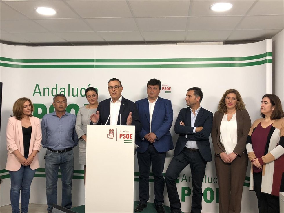 El secretario general del PSOE de Huelva, Ignacio Caraballo.