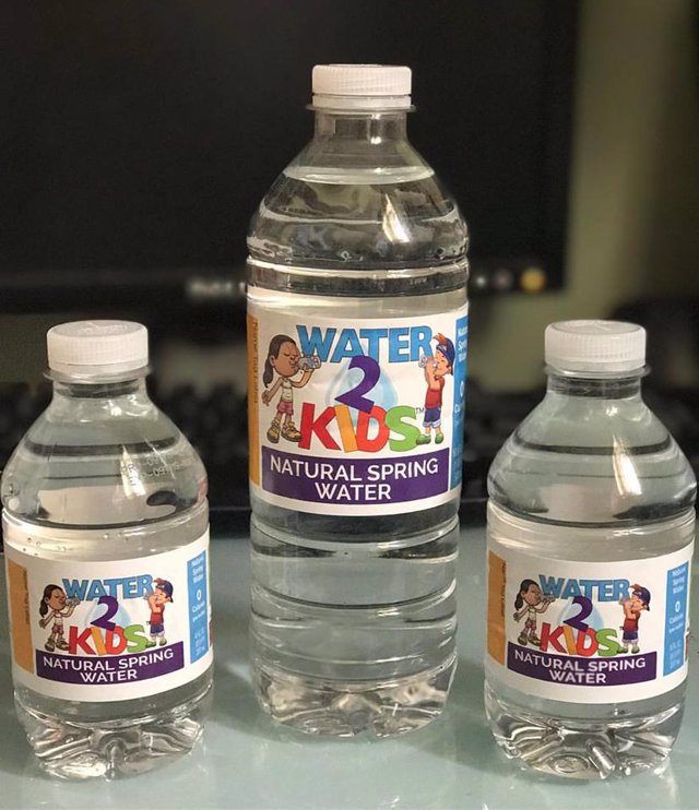 agua para niños