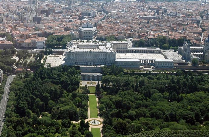 Jardines de Sabatini de Madrid