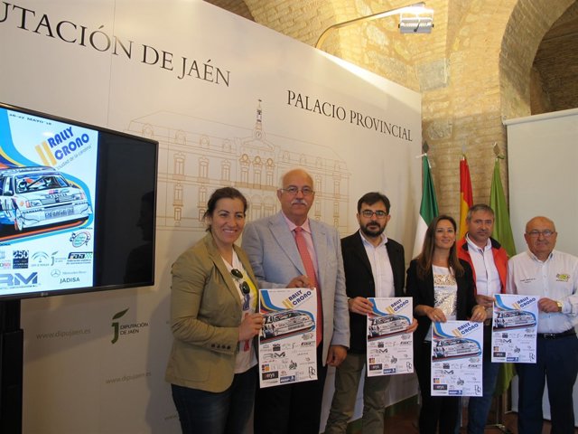 Presentación del II Rally Crono Ciudad de La Carolina.