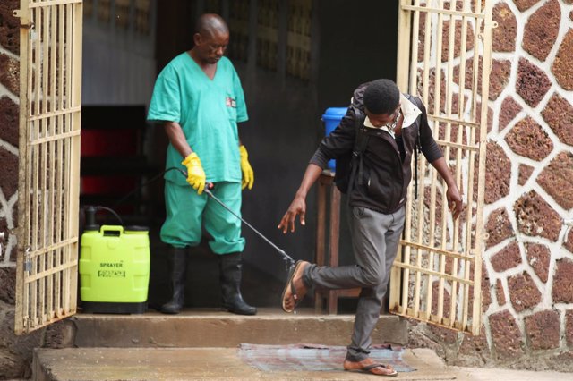 Campaña contra el ébola en Mbandaka, República Democrática del Congo
