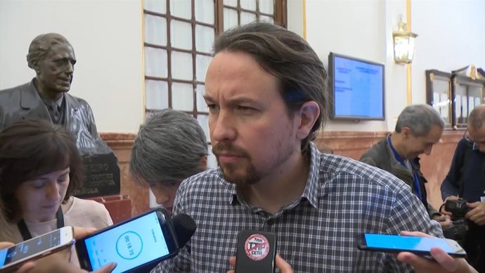 Pablo Iglesias al Congrés dels diputats
