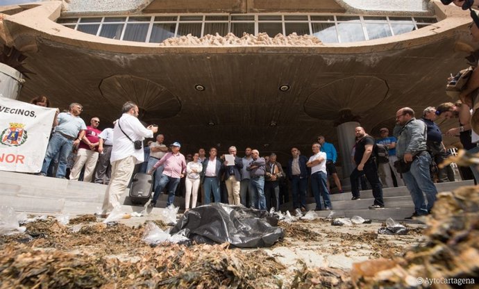 Movilización de los vecinos del Mar Menor 