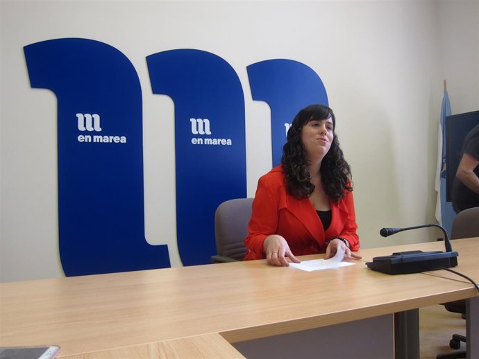 La diputada de En Marea Paula Quinteiro