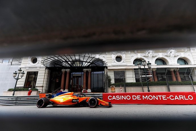 Fernando Alonso (McLaren) en Mónaco