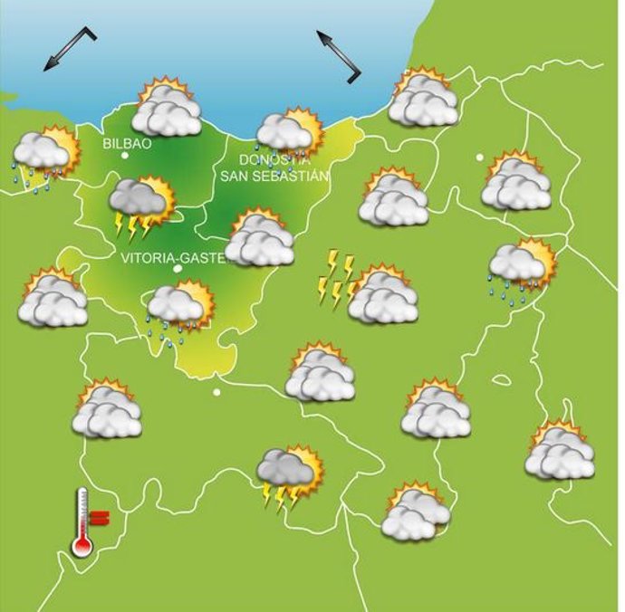 Previsiones para el 25 de mayo
