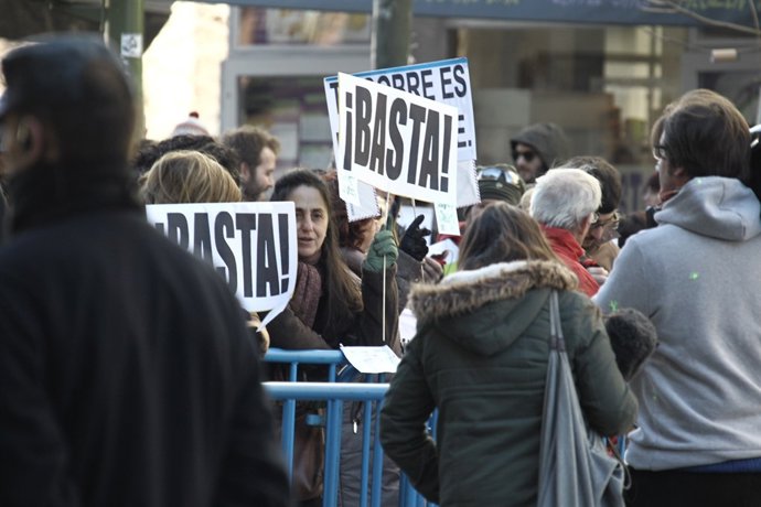 Voltants, Gènova, protesta, comitè executiu PP