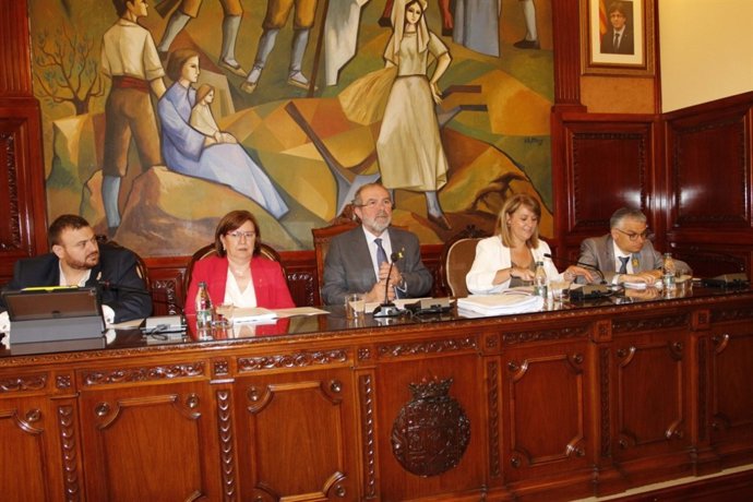 Ple de la Diputació de Lleida d'aquest dijous.