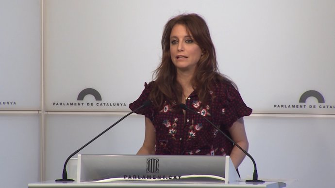 Andrea Levy, diputada del PP al Parlament de Catalunya