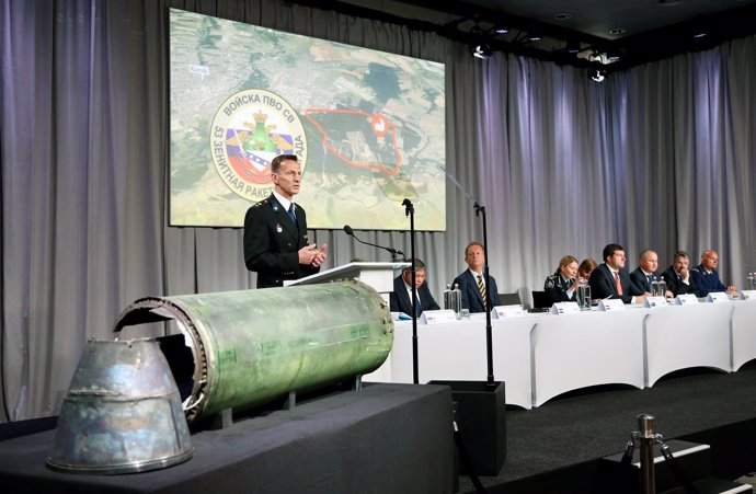 Presentación del informe sobre el derribo del MH17