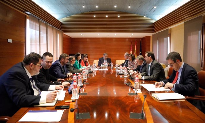 Reunión Junta y Mesa de portavoces en Castilla-La Mancha 
