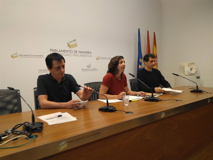 Carlos Couso, Laura Pérez y Rubén Velasco