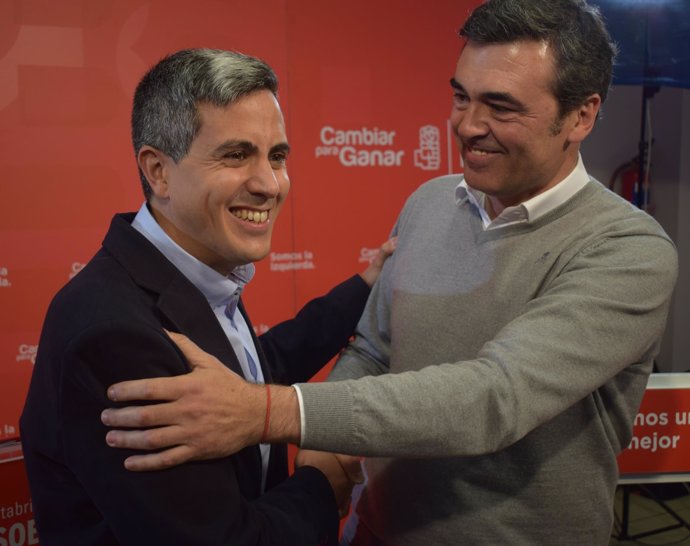 Pablo Zuloaga y Ricardo Cortés, candidatos a las primarias del PSOE Cantabria 