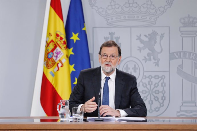 Rajoy comparece tras presentar el PSOE la moción de censura