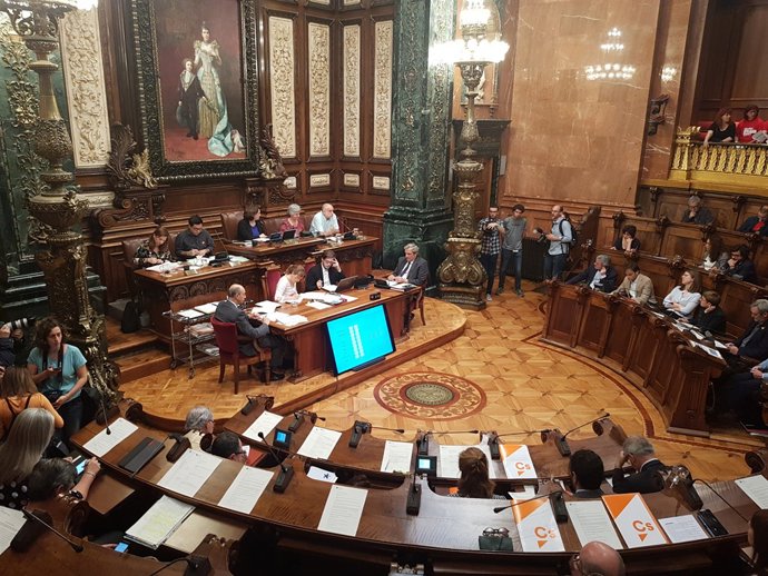 Ple de l'Ajuntament de Barcelona