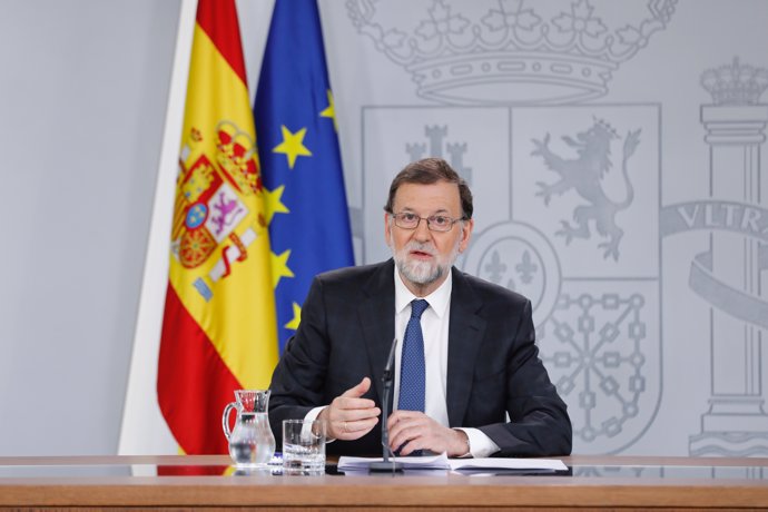 Rajoy compareix després de presentar el PSOE la moció de censura