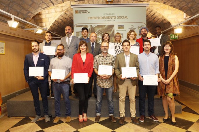 Finalistas del Programa de Emprendimiento Social en Aragón