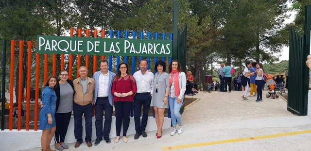Inauguración del parque de Las Pajaricas.