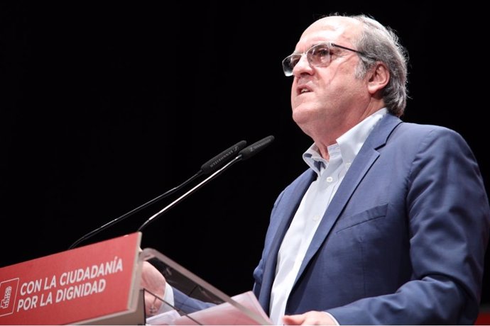 Ángel Gabilondo en su intervención durante el acto 'Un proyecto para Madrid'