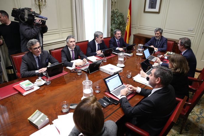 Primera reunió de la Comissió Permanent del CGPJ després de la seva renovació