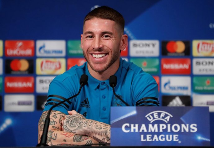 El capitán del Real Madrid, Sergio Ramos