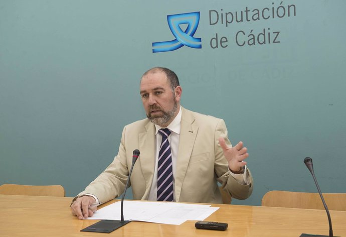 Jesús Solís, diputado de Servicios Económicos de la Diputación de Cádiz