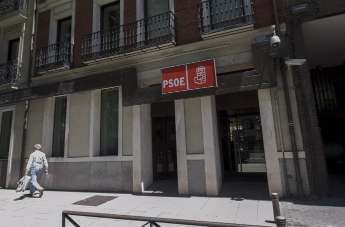 Sede del PSOE en la calle Ferraz (Madrid)