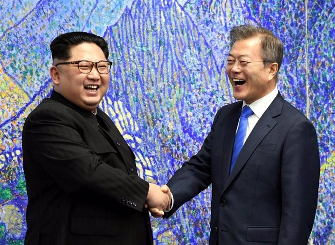 Los líderes de las dos coreas