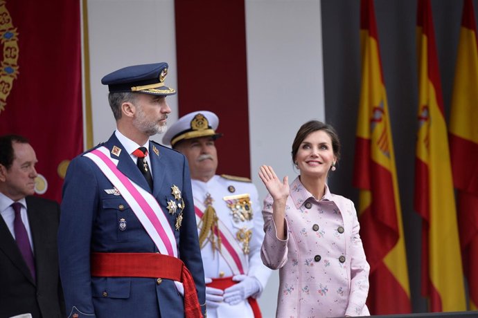 Reyes en el Día de las Fuerzas Armadas