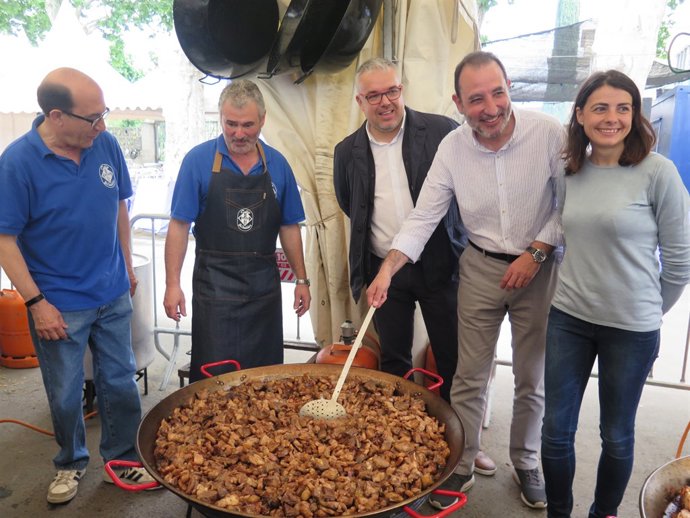 El diputat d'Units Ramon Espadaler a l'Aplec del Caragol                     