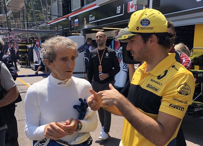 Carlos Sainz Alain Prost Mónaco