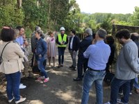 Caballero exige a la Xunta un "plan transversal" económico y urbanístico para los afectados por la explosión de Tui