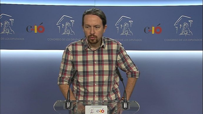 Pablo Iglesias en el Congreso de los Diputados