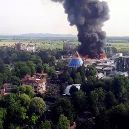 Incendio en Europa Park 