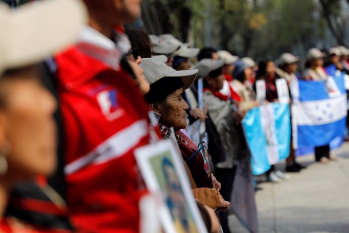 Caravana de madres de inmigrantes centroamericanos desaparecidos