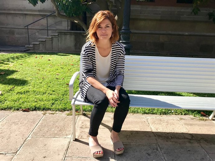 La portaveu de CatComú, Elisenda Alamany
