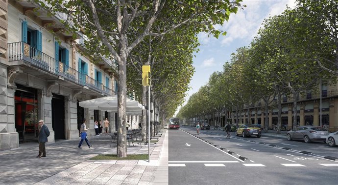 Remodelación de la ronda de Sant Antoni 