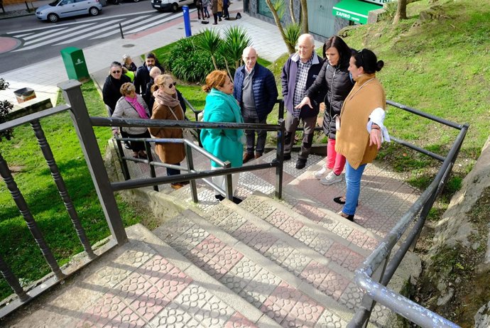 Escaleras del Parque de Recaredo