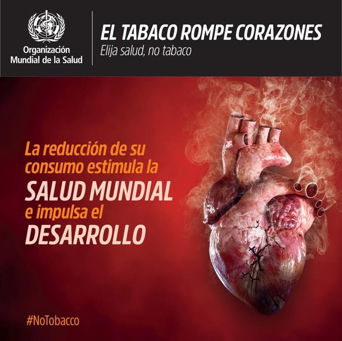 Cartel del Día Mundial Sin Tabaco