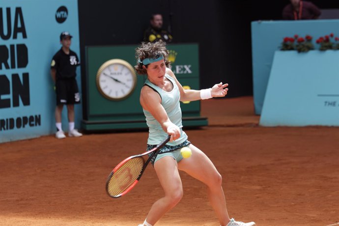 Carla Suárez en el Mutua Madrid Open