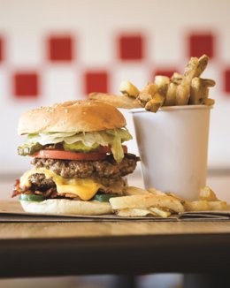 Hamburguesas de Five Guys 