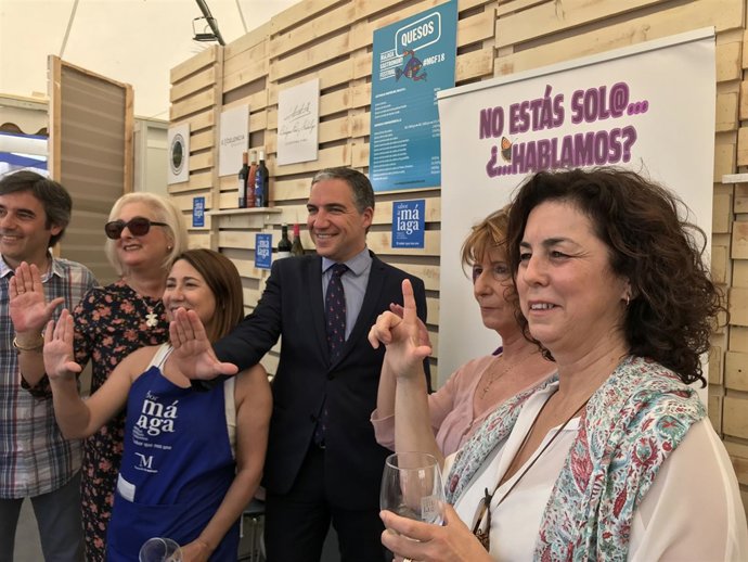 Elías bendodo en el malaga gastronomy festival
