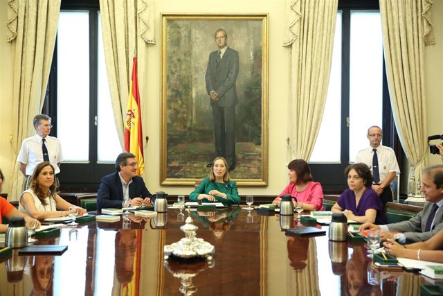 Ana Pastor preside la Mesa del Congreso de los Diputados
